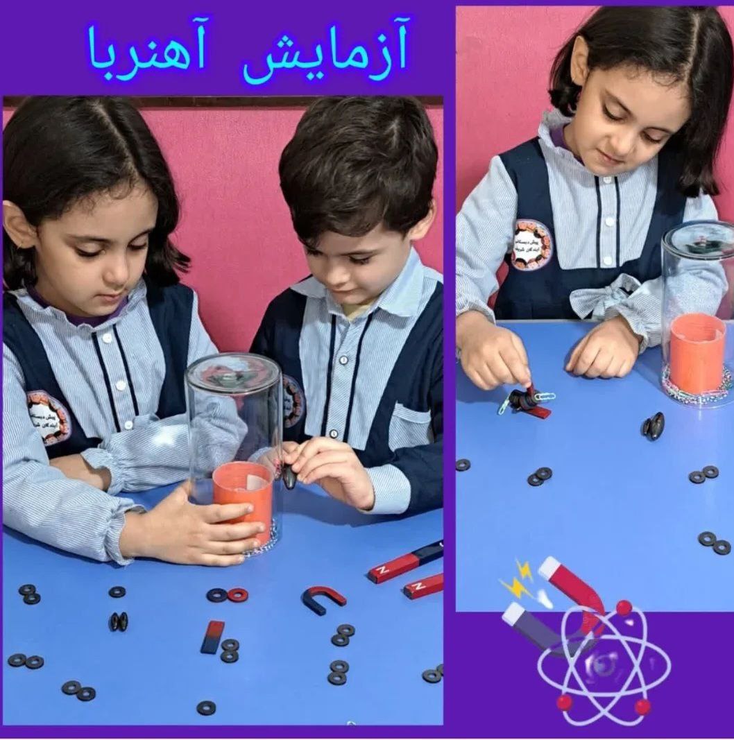 آزمایش آهنربا