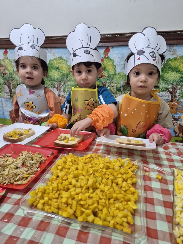 لحظات شاد در مهد کودک